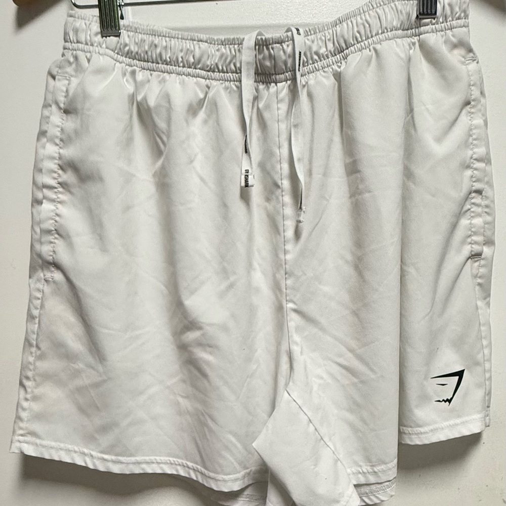 Gymshark White Activewear Shorts Size Xl